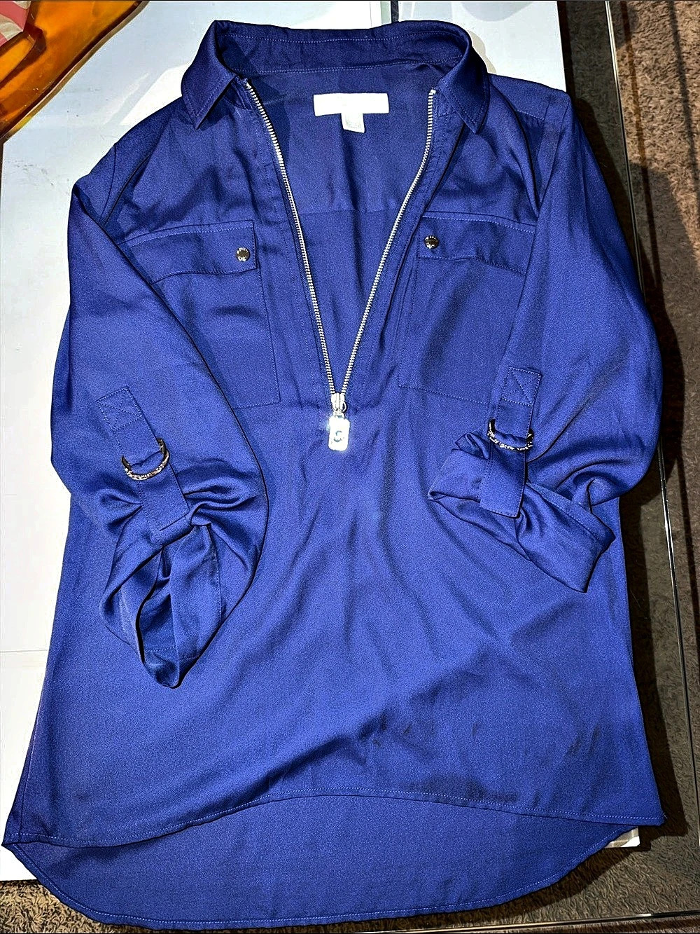 Michael Kors tunic in Blue XS Like New